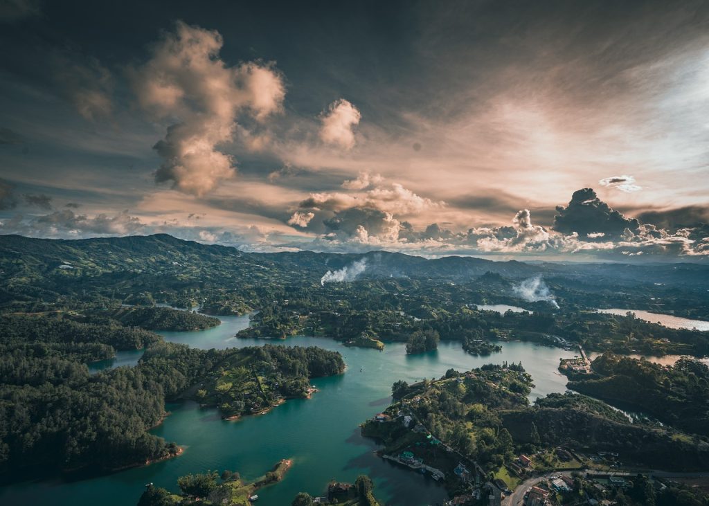 Guatapé, Colombia.